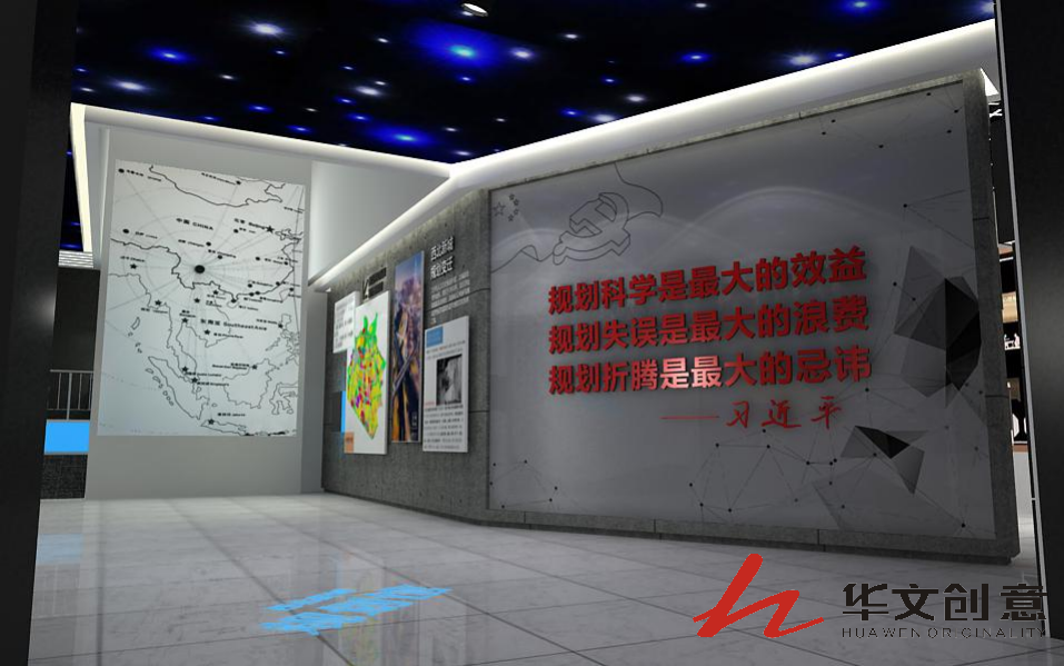 西北規(guī)劃館設(shè)計(jì)_規(guī)劃館效果圖_規(guī)劃館圖片